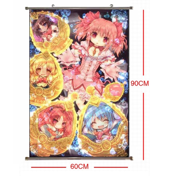 Magical Girl Madoka of the Magus PU Wallscroll (reserve 3 days ahead) NO FILLING