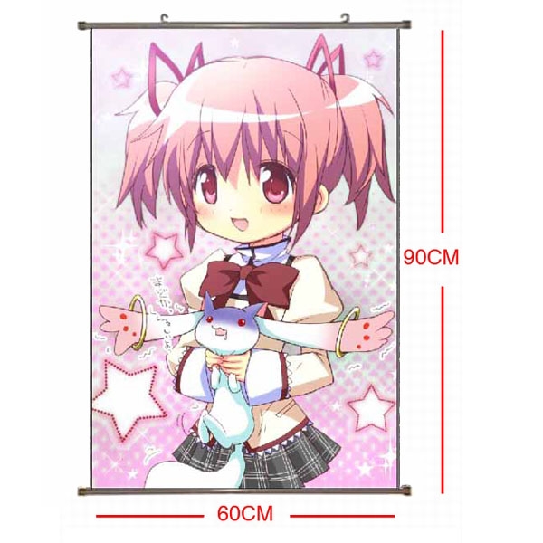 Magical Girl Madoka of the Magus PU Wallscroll (reserve 3 days ahea) NO FILLING