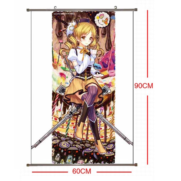 Magical Girl Madoka of the Magus PU Wallscroll (reserve 3 days ahead) NO FILLING