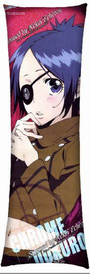 Hitman Reborn Single-Side Cushion (reserve 3 days ahead) NO FILLING