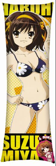 The Melancholy of Suzumiya Haruhi Single-Side PU Cushion ( 50x150cm, reserve 3 days ahead) NO FILLING