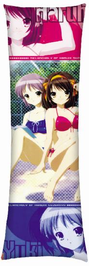 The Melancholy of Suzumiya Haruhi Single-Side PU Cushion ( 50x150cm, reserve 3 days ahead) NO FILLING