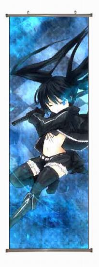 Black Rock Shooter PU Wallscroll ( reserve 3 days ahead) NO FILLING