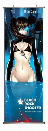 Black Rock Shooter PU Wallscroll ( reserve 3 days ahead) NO FILLING