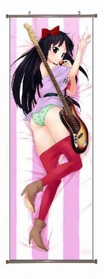 K-ON! PU Wallscroll ( reserve 3 days ahead) NO FILLING