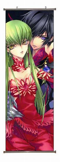 Geass PU Wallscroll ( reserve 3 days ahead) NO FILLING