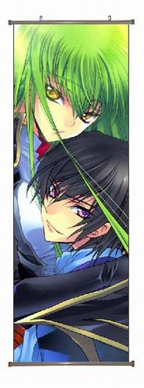 Geass PU Wallscroll ( reserve 3 days ahead) NO FILLING