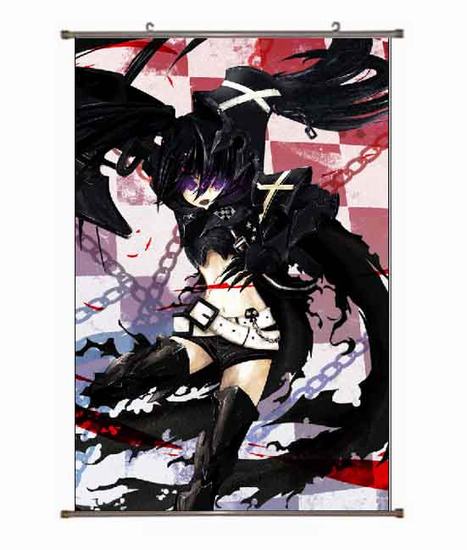 Black Rock Shooter Wallscroll(3 days in advance booking) NO FILLING