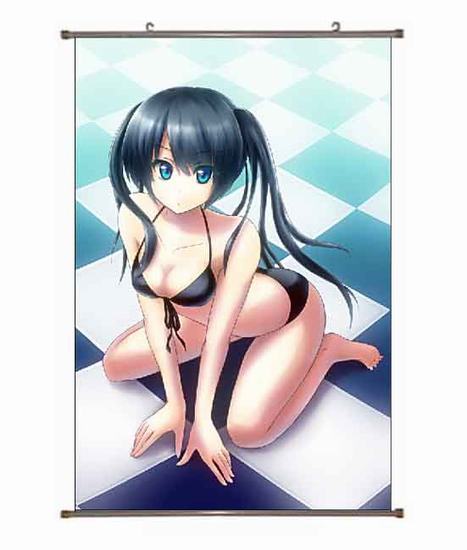  Black Rock shooter Wallscroll NO FILLING