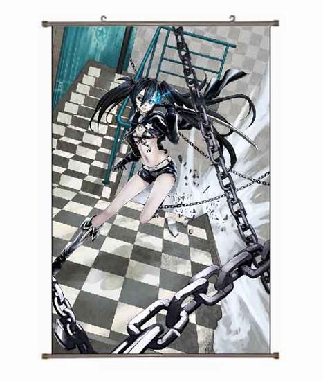  Black Rock Shooter Wallscroll NO FILLING