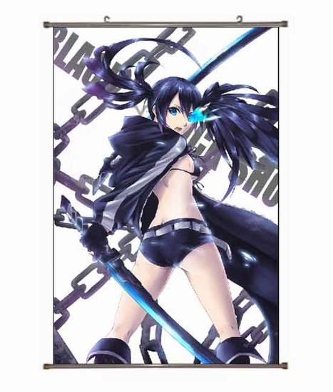  Black Rock Shooter Wallscroll NO FILLING