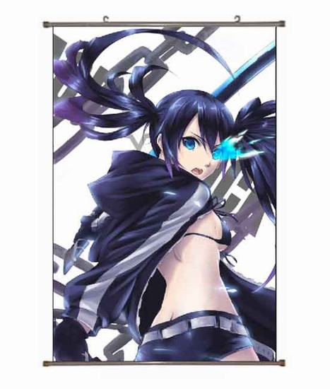 Black Rock shooter Wallscroll NO FILLING