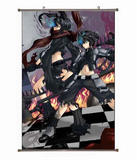  Black rock shooter Wallscroll NO FILLING