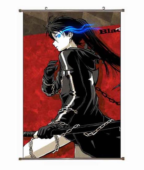  Black rock shooter Wallscroll NO FILLING