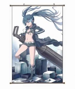 Black Rock Shooter Wallscroll ...