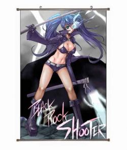 Black Rock shooter Wallscroll ...