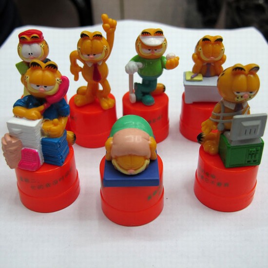 Garfiel Figures ( price for a set of 7 pcs, 5cm)