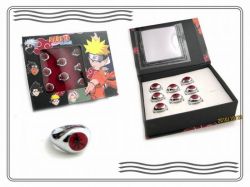 Naruto ring a set for ten ring