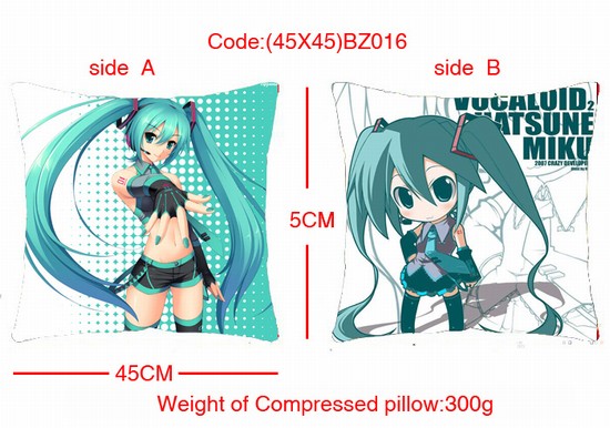 Vocaloid Double-Side Cushion (reserve 1 day ahead)