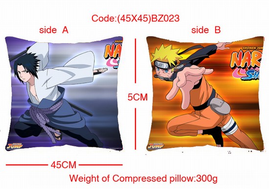 Naruto Double-Side Cushion (reserve 1 day ahead)