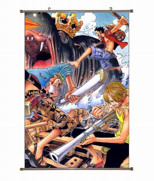 One Piece PU Wallscroll (reserve 1 day ahead) NO FILLING