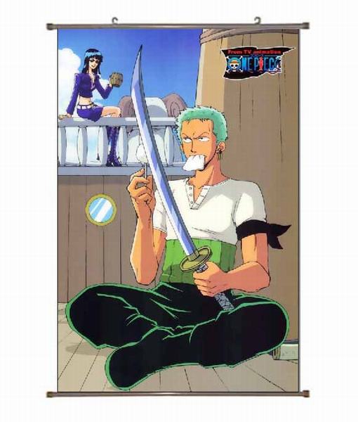 One Piece PU Wallscroll ( reserve 1 day ahead) NO FILLING