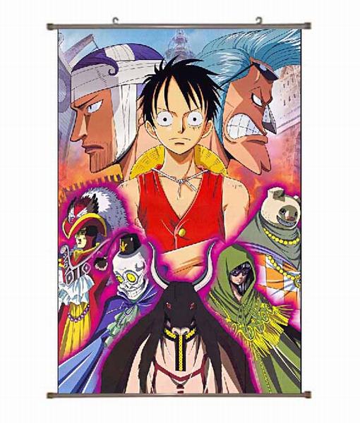 One Piece PU Wallscroll ( reserve 1 day ahead) NO FILLING