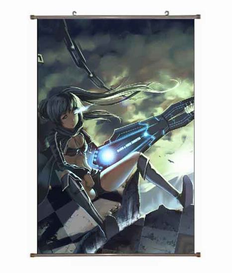 Black Rock Shooter Wallscroll(3 days in advance booking) NO FILLING