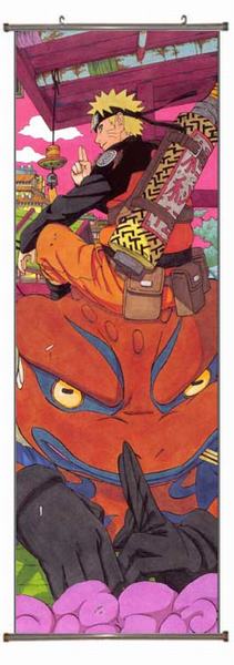 Naruto PU Wallscroll (reserve 3 days ahead) NO FILLING