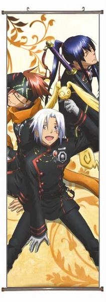 D.Gray-man PU Wallscroll (reserve 3 days ahead) NO FILLING