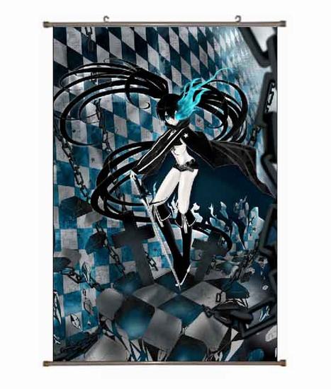  Black Rock Shooter Wallscroll NO FILLING