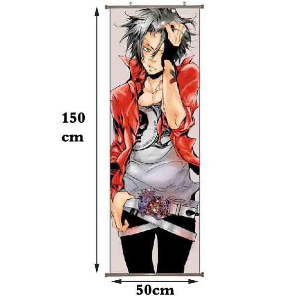 Hitman Reborn PU Wallscroll (reserve 3 days ahead) NO FILLING