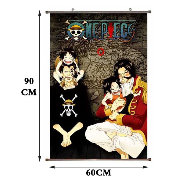 One Piece PU Wallscroll (reserve 3 days ahead) NO FILLING