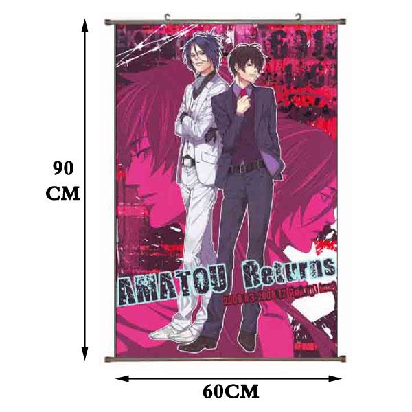 Hitman Reborn  PU Wallscroll (reserve 3 days ahead) NO FILLING