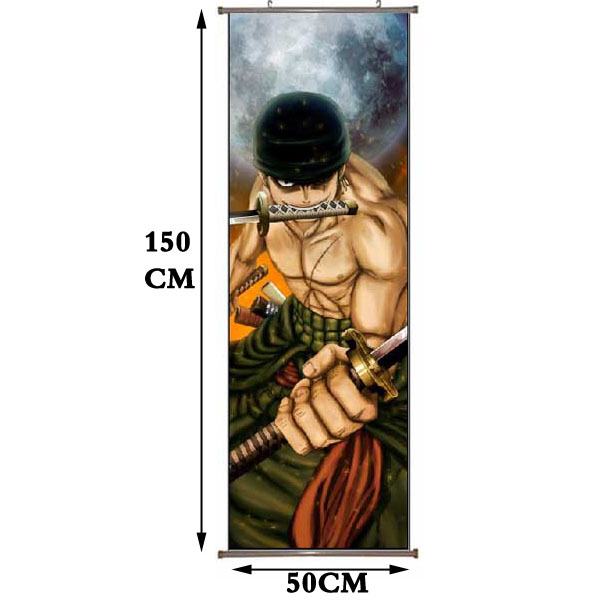 One Piece  PU Wallscroll (reserve 3 days ahead) NO FILLING