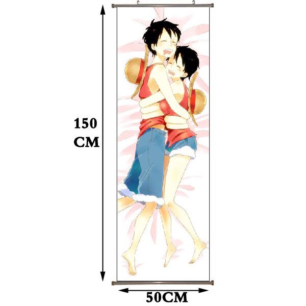 One Piece  PU Wallscroll (reserve 3 days ahead) NO FILLING