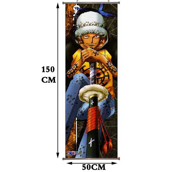 One Piece  PU Wallscroll (reserve 3 days ahead) NO FILLING