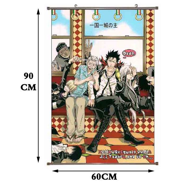 Naruto PU Wallscroll (reserve 3 days ahead) NO FILLING