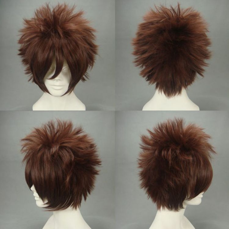 Hitman Reborn Sawada Tsunayoshi Cosplay Wig 011C