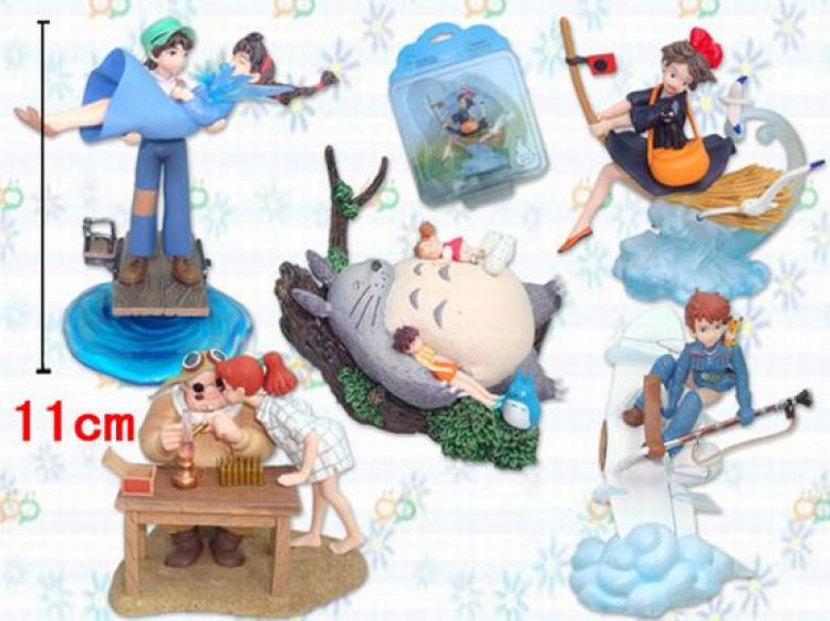 Anime Figures(price for 5 pcs,Attracts models packing)