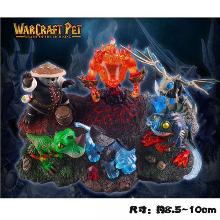 World of Warcraft Pets figure(price for 6 pcs)