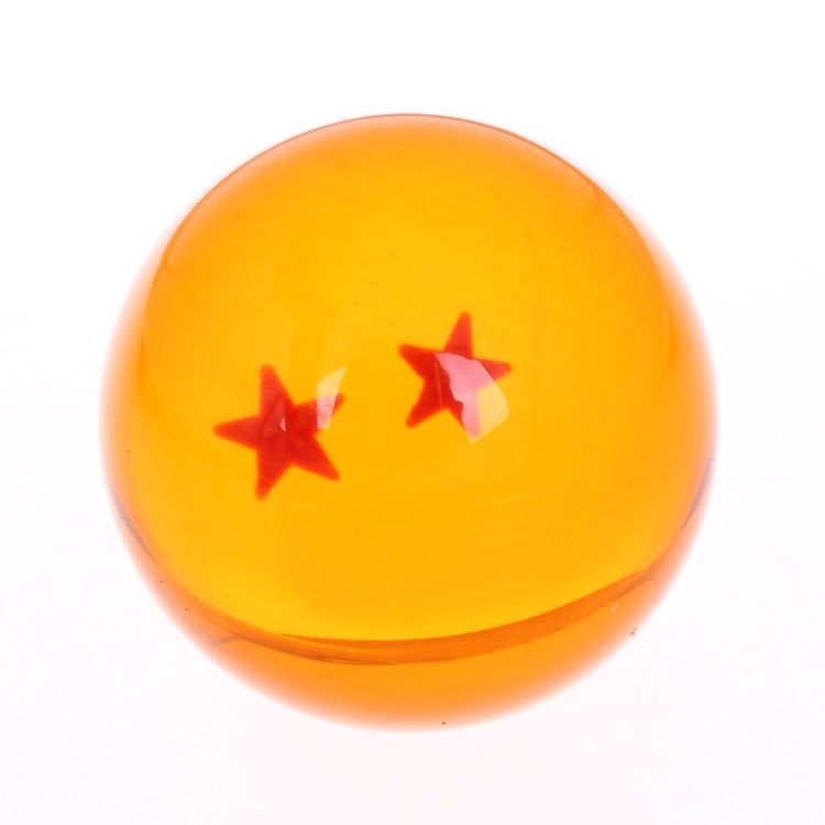 DRAGON BALL 2 Stars Dragon Ball Single Boxed Dragon Ball 4.3cm