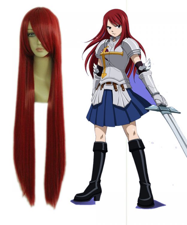 Cosplay WiFairy Tail Elza·Scarlet Cosplay Wig 018H