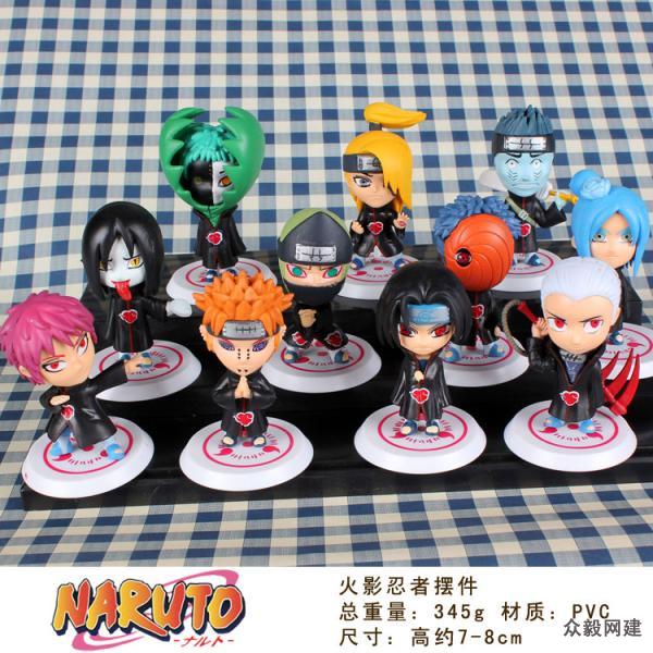 Naruto figure Set(price for 11 pcs a set)