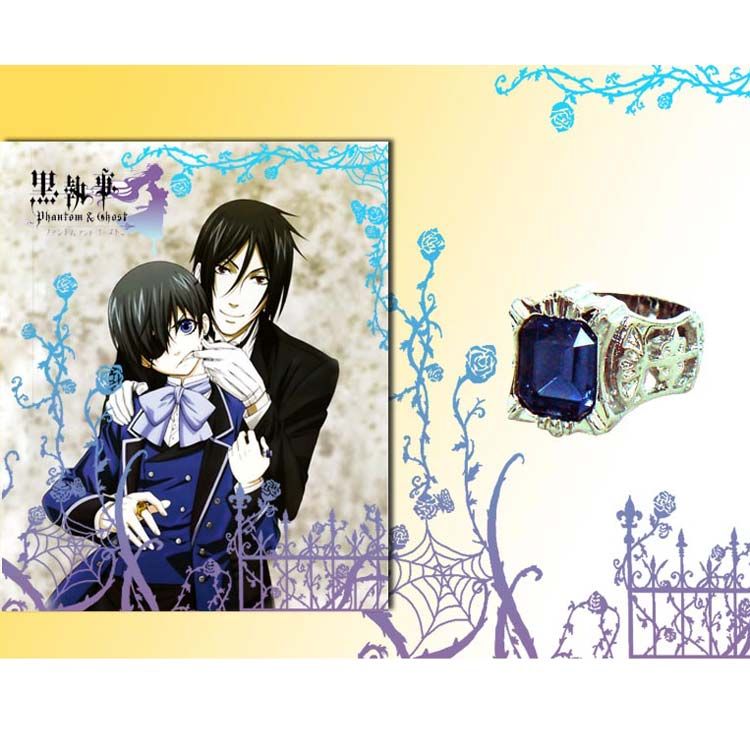 Kuroshitsuji Ciel Phantomhive Ring box-packed