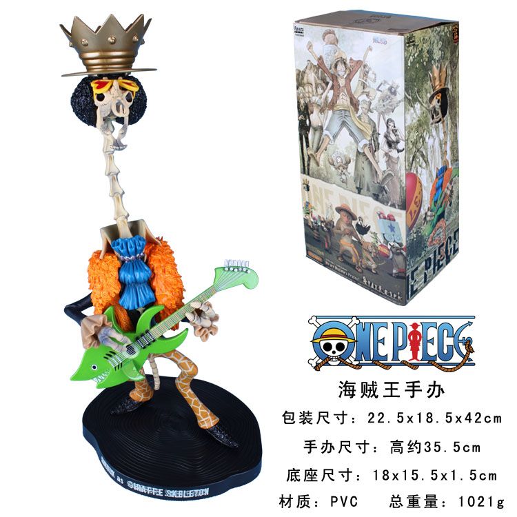 One Piece 15 Anniversary Brook Giraffe PVC Figure(box packing)