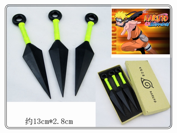 Naruto Cosplay Prop ( 3 pcs)