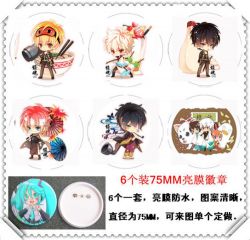 Gintama Brooch(price fpr 6 pcs...