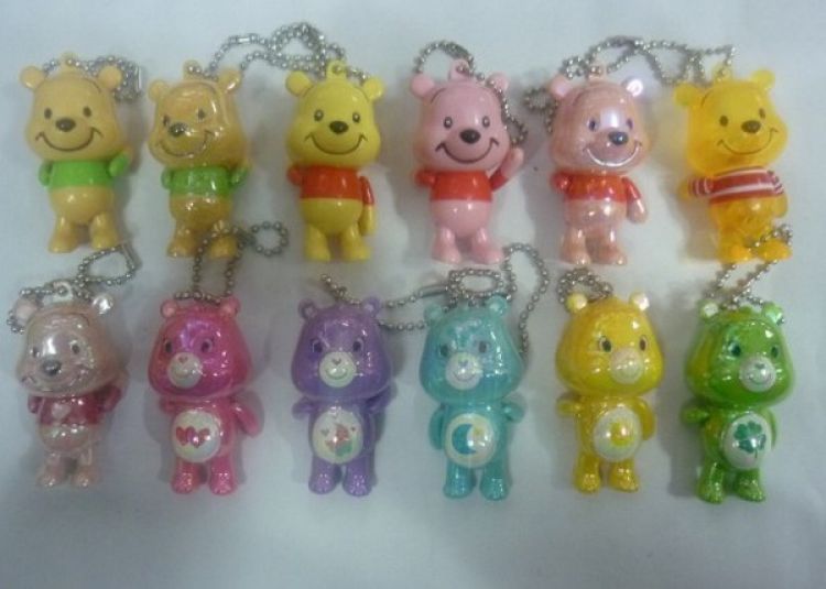 Winnie the Pooh A Key Chain(price for 10pcs ,random selection)