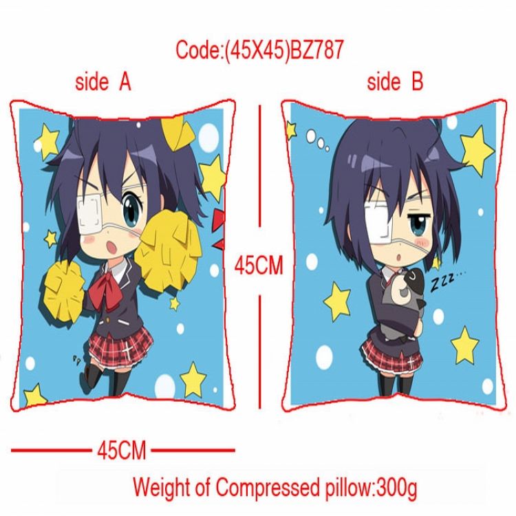 BZ787 Chuunibyou Demo Koi Ga Shitai Double-sides Cushion